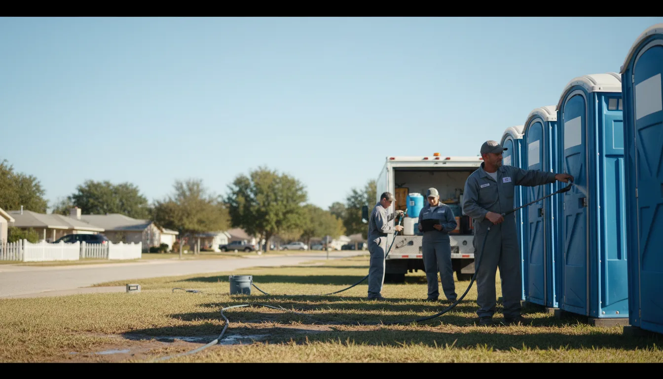 Long-Term Portable Toilet Rental in Swansea, SC near me